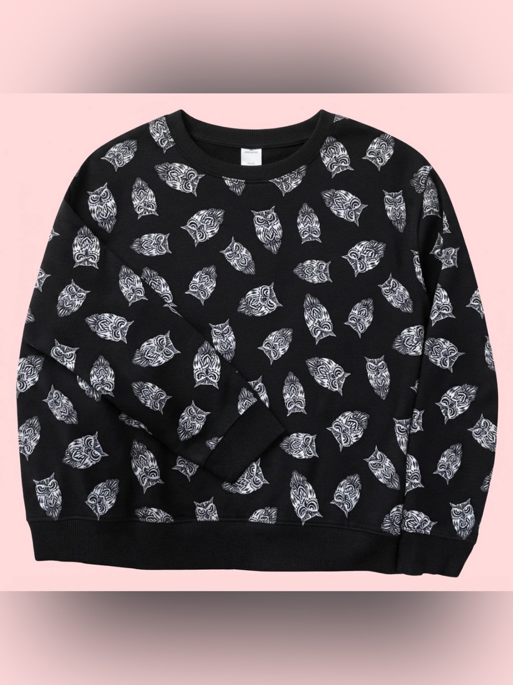 Black & white owl print, super soft rayon/poly blend! Size XL (Juniors 15-17)